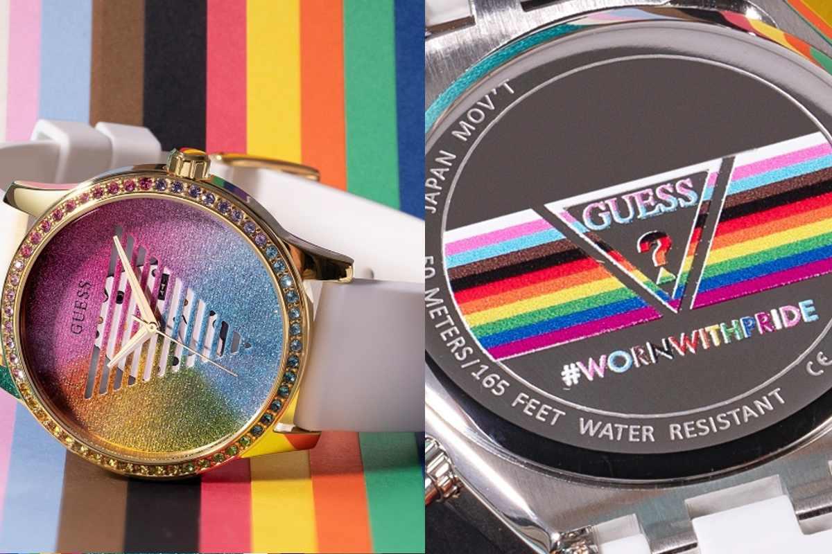 Guess: Conoce los nuevos relojes coloridos en honor al Pride 2023