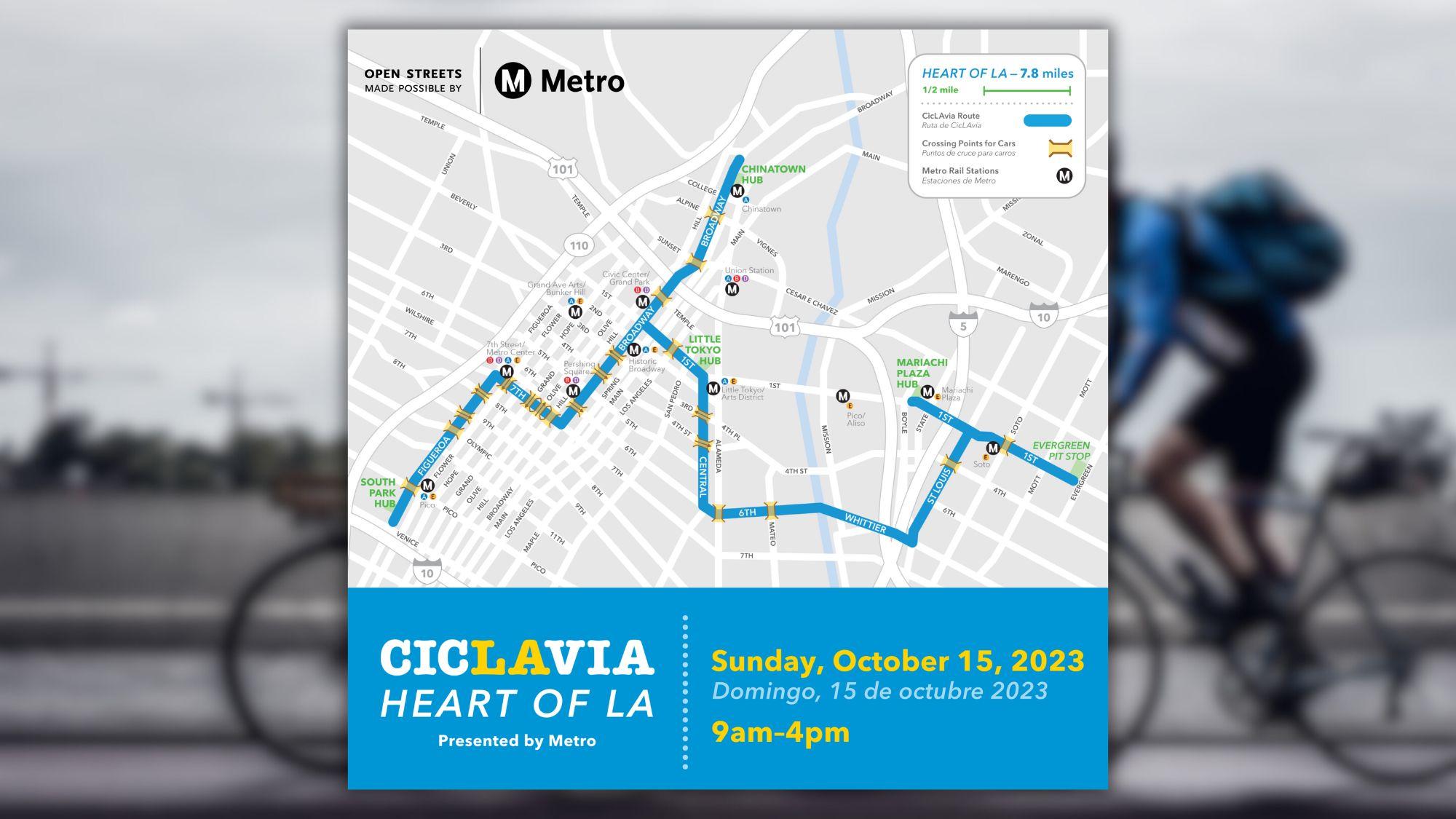 CicLAvia regresa a Los Ángeles: Descubre la ciudad en un evento libre de autos