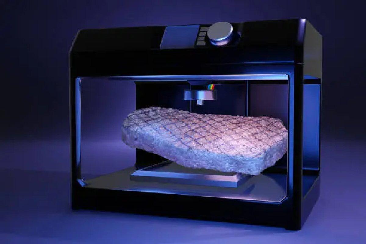 Carne impresa en 3D: Esta es la revolucionaria creación de alimento