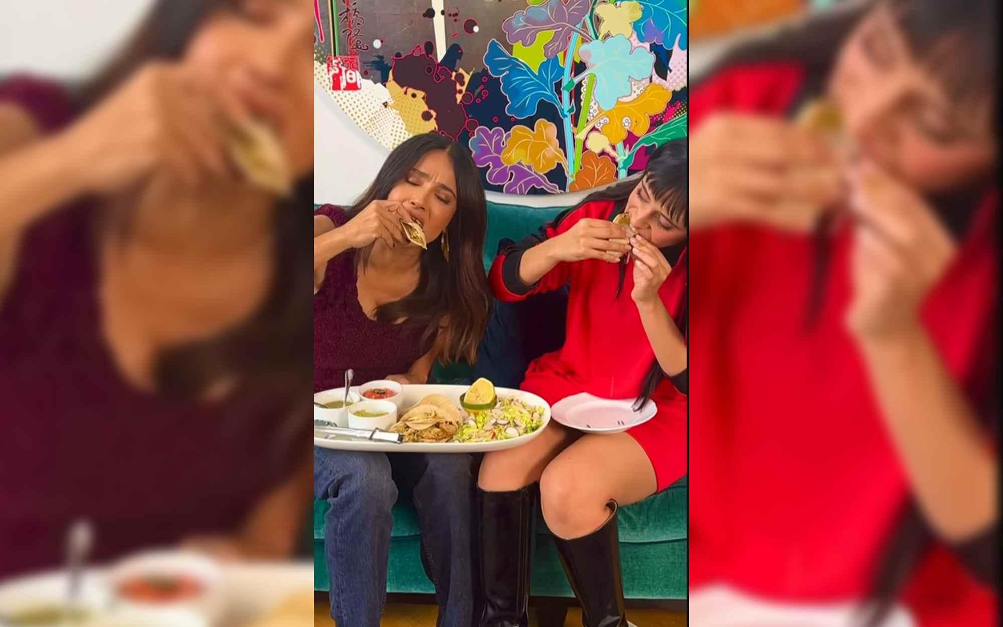 Día Nacional del Taco: Salma Hayek y Camila Cabello celebran así este día desde Londres