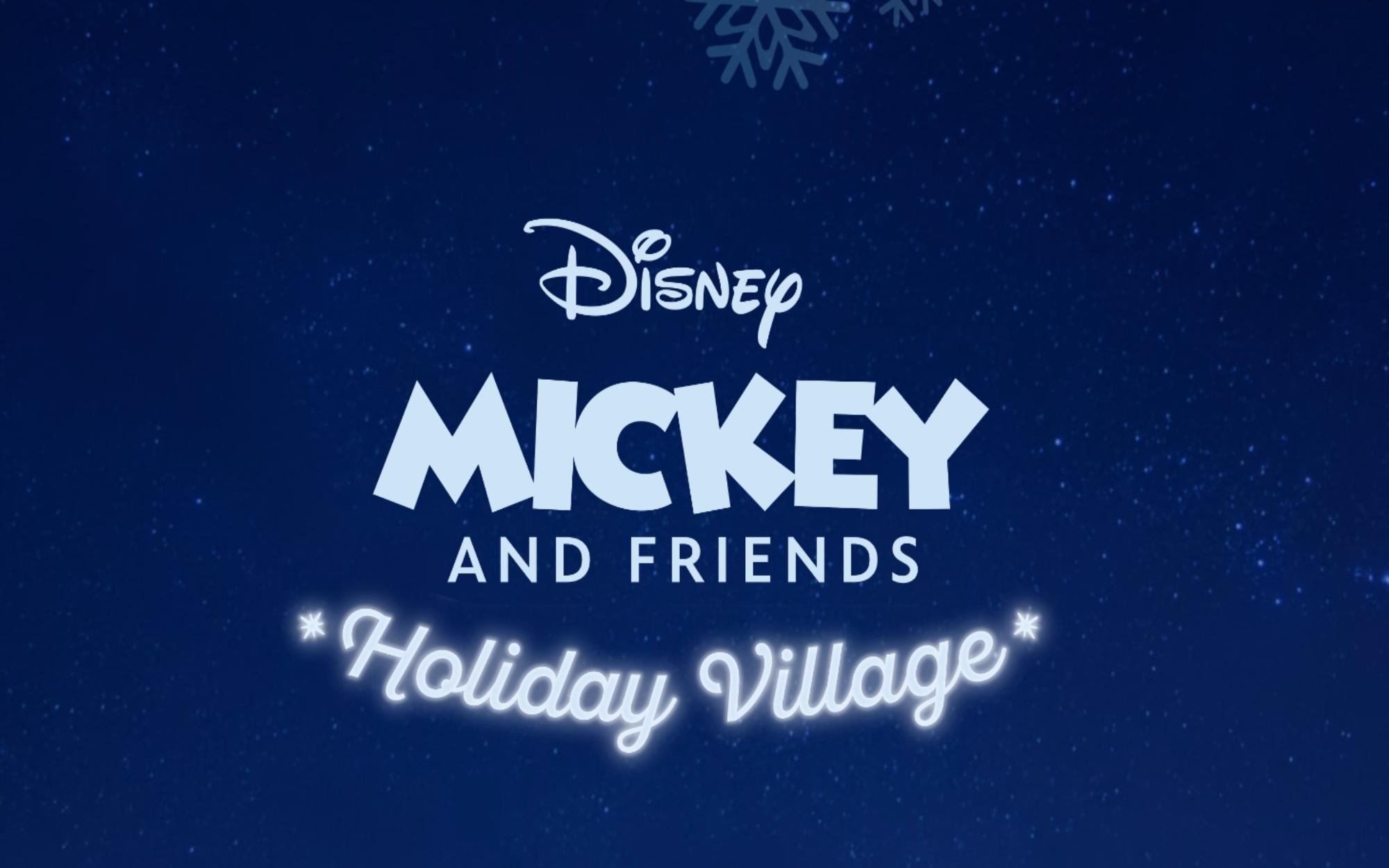 Mickey & Friends Holiday Village en Los Ángeles, ¿cuándo inicia?