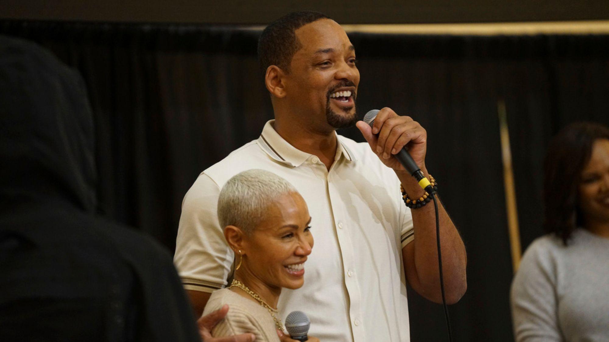 Will Smith sorprende al público y promete apoyo a Jada Pinkett Smith tras separación