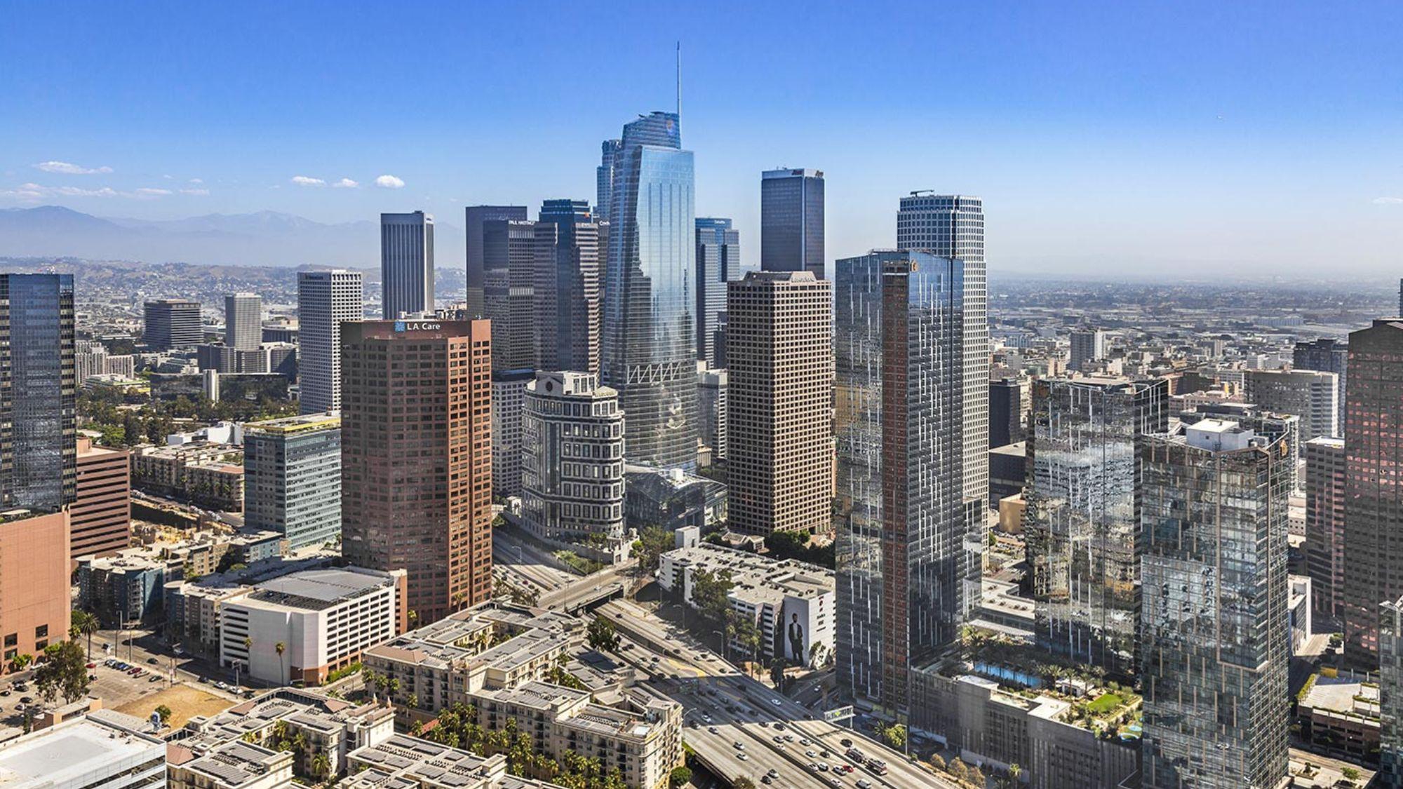 Wilshire Grand Center: El punto más alto de Los Ángeles