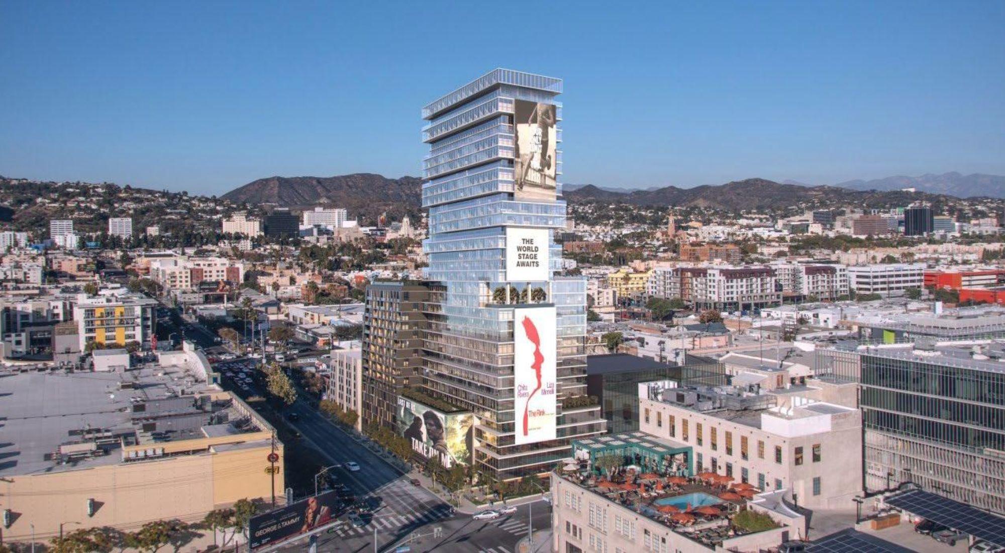 Nuevo rascacielos: Perfilan la torre más alta de West Hollywood