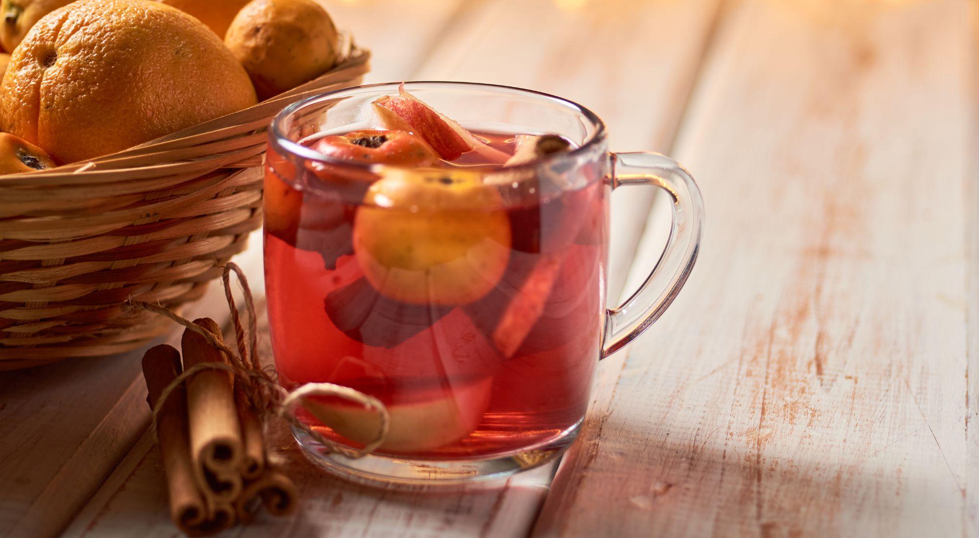 Recetas para Navidad: ponche con cítricos, te va a encantar