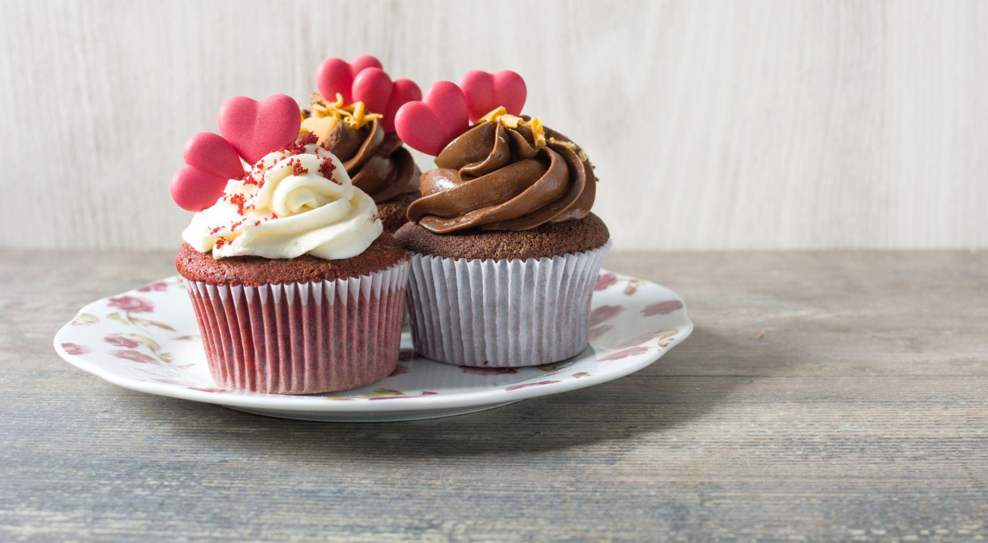 Receta de cupcakes para San Valentín, increíblemente deliciosos