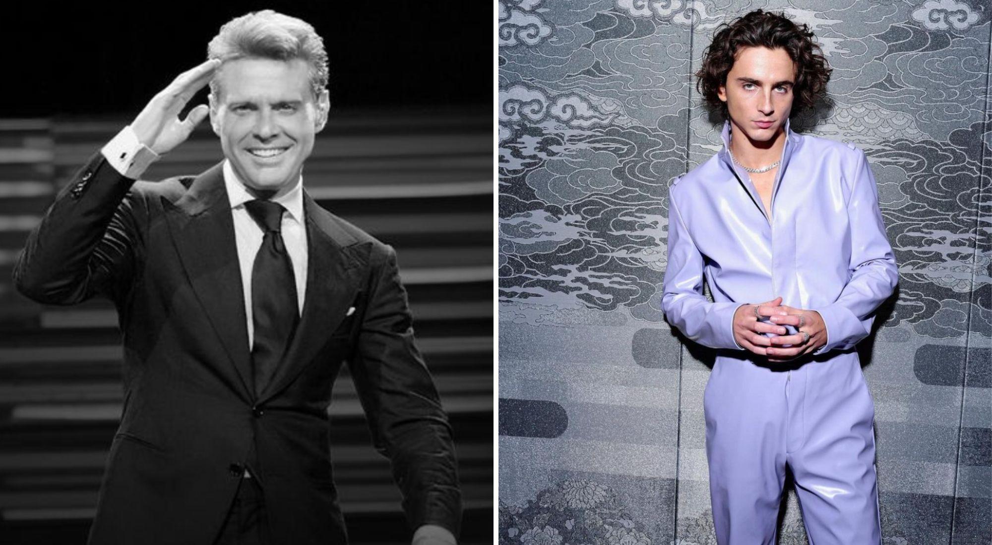 ¿En qué se parecen Luis Miguel y Timothée Chalamet?