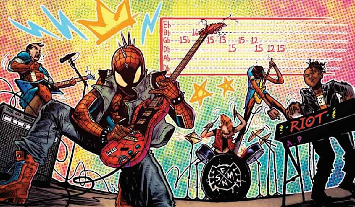 Spider-Punk: El Héroe del Punk Rock del Multiverso de Marvel