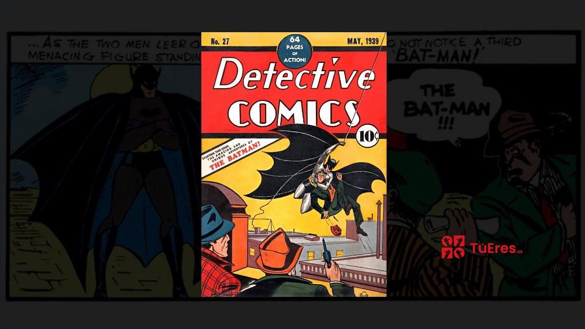 Debut de Batman en Detective Comics #27: Subastado en $1.825 Millones