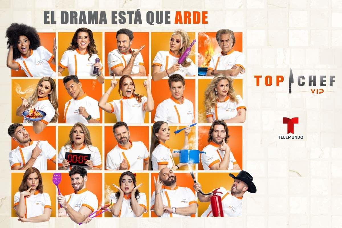 “Top Chef VIP” Regresa a Telemundo con su Temporada Más Exigente