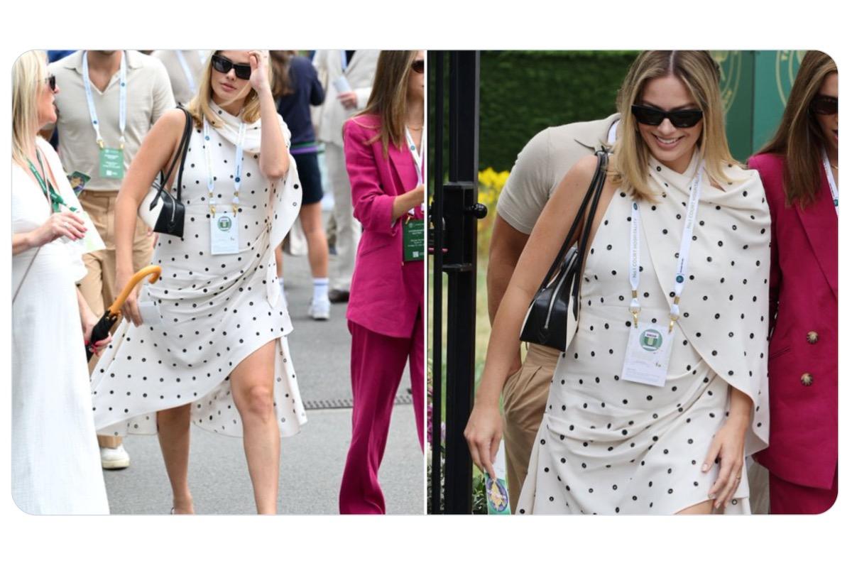 Margot Robbie Deslumbra en Wimbledon con Rumores de Embarazo