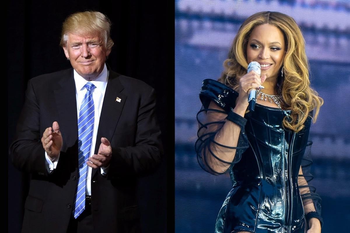 ¡Beyoncé a Nada de Demandar a Donald Trump! … Otro Uso Indebido de Música