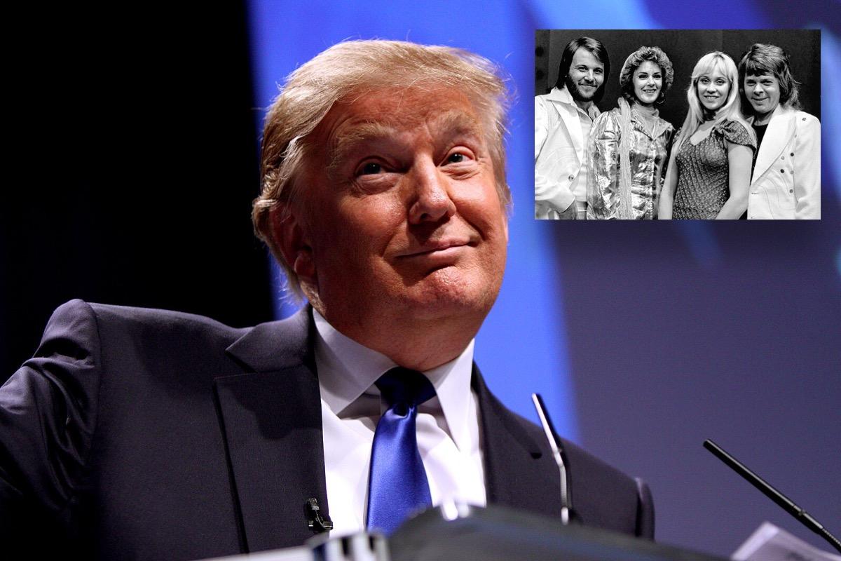 ABBA se une a las quejas por el uso no autorizado de su música en la campaña de Trump