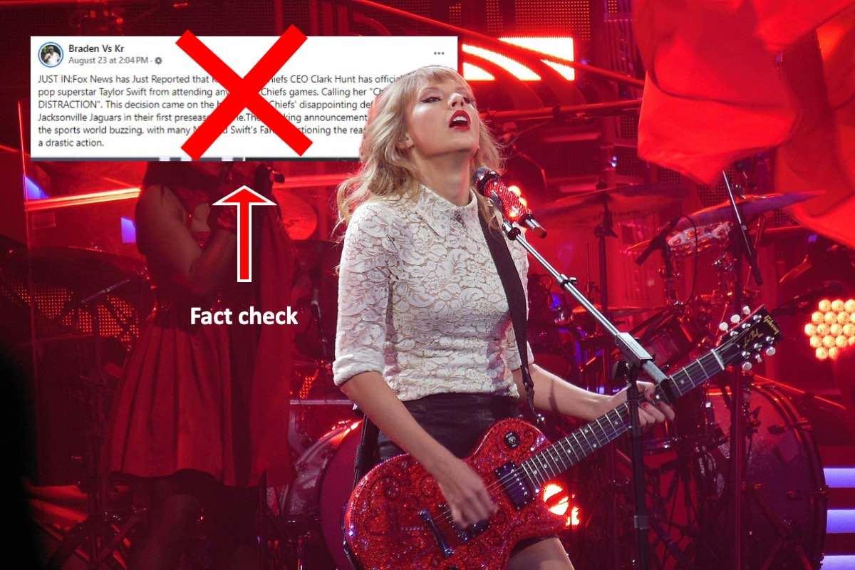 ¿Taylor Swift Prohibida en los Juegos de los Chiefs? ¡No Caigas en Falsas Noticias!