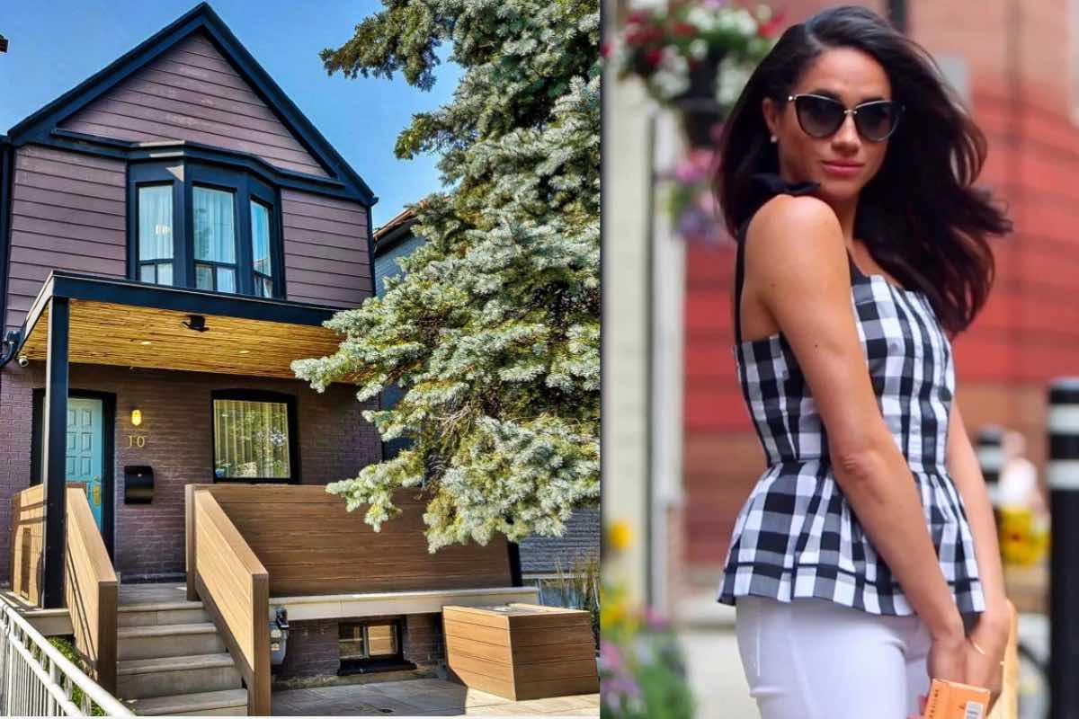 ¡Así es la Casa de Toronto Donde Meghan Markle Vivía Cuando Conoció al Príncipe Harry!