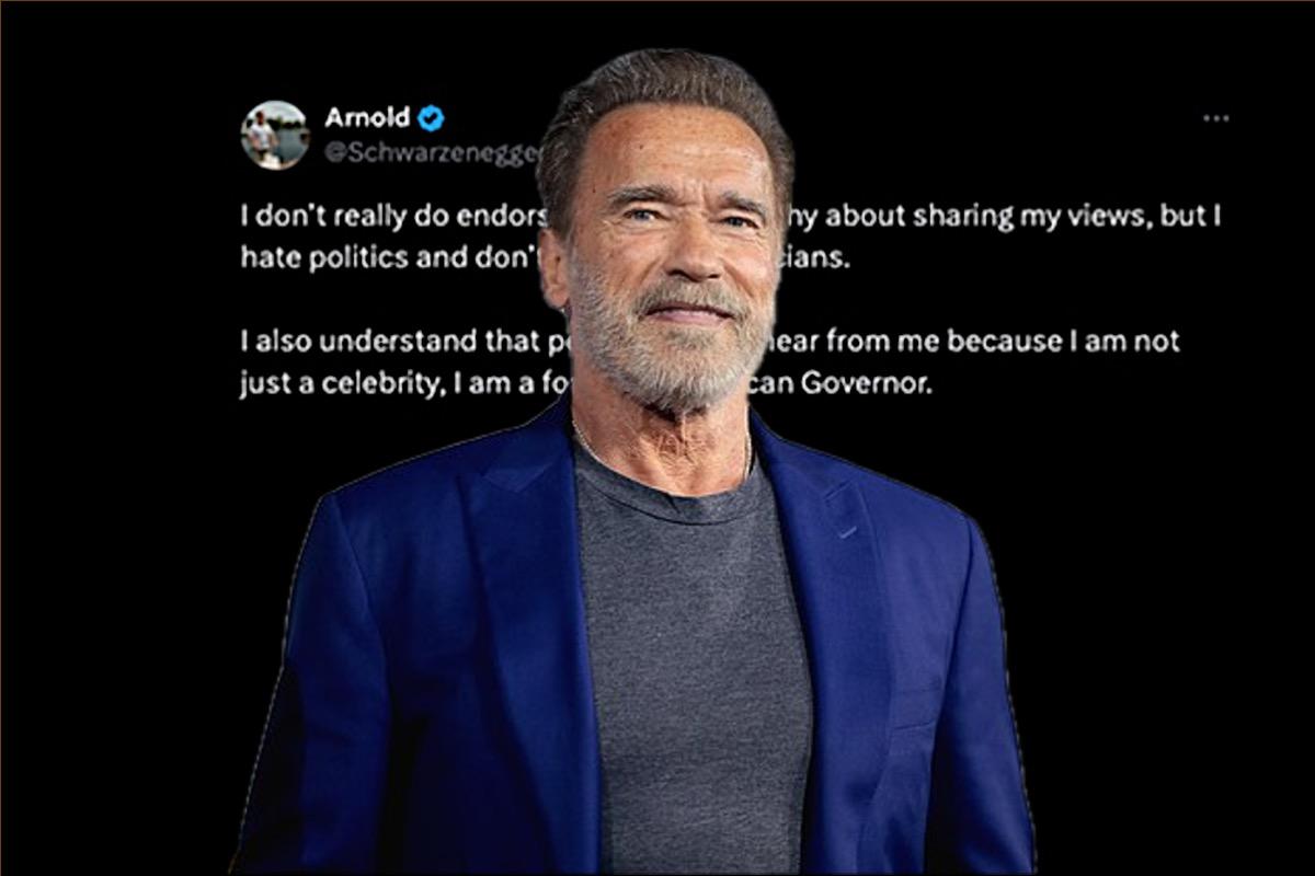 ¡Arnold Schwarzenegger Apoya a Kamala Harris!