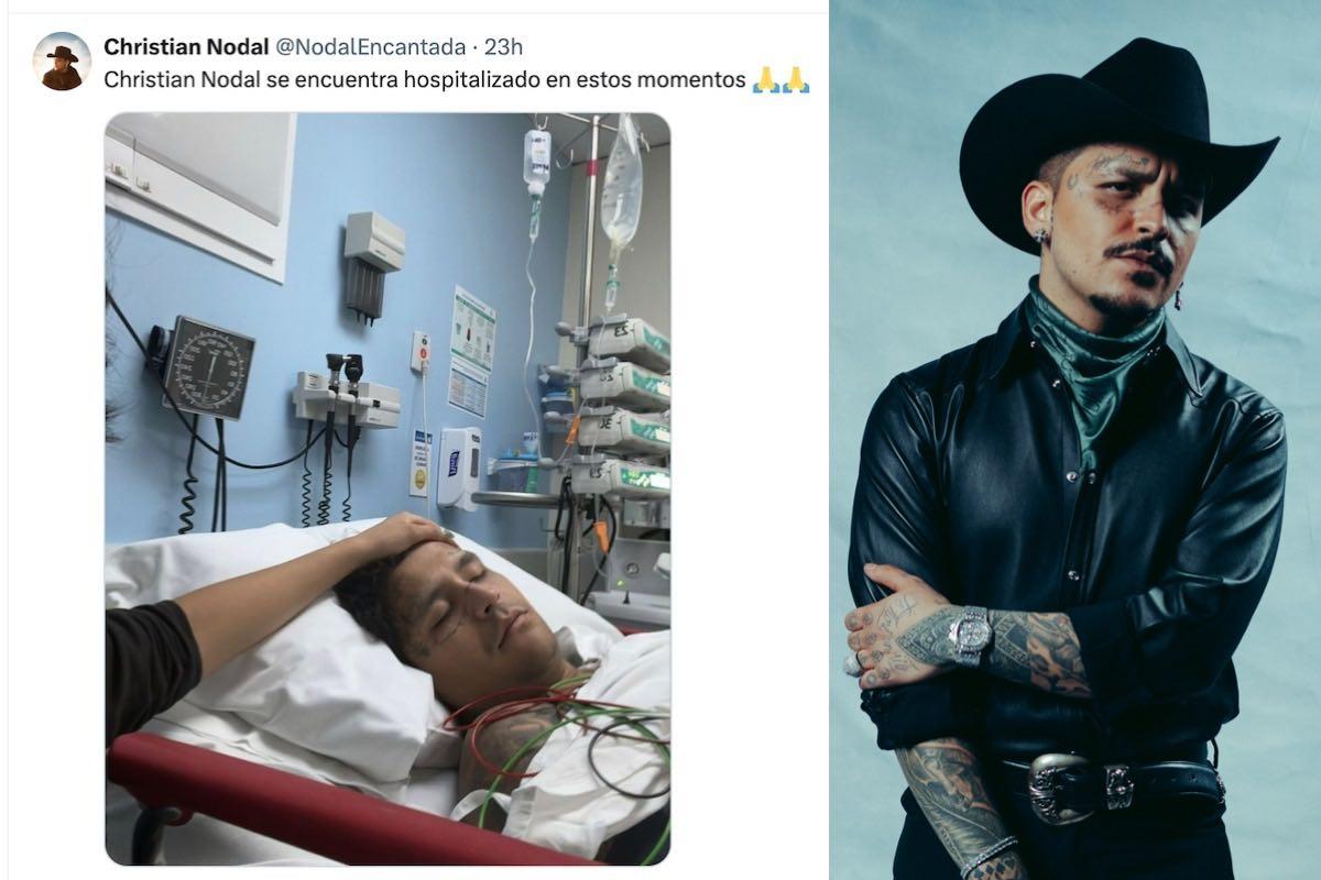 ¡Christian Nodal Hospitalizado!