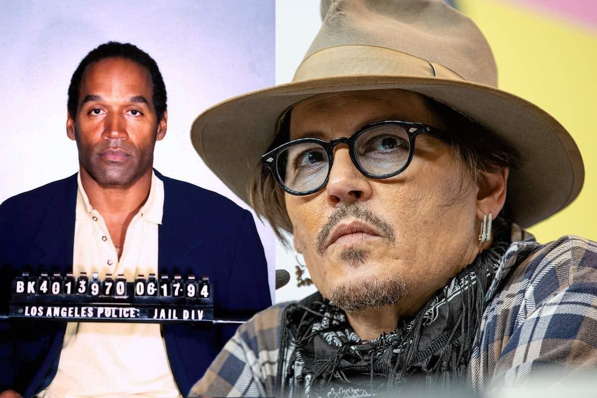 ¡Johnny Depp se Compara con O.J. Simpson!