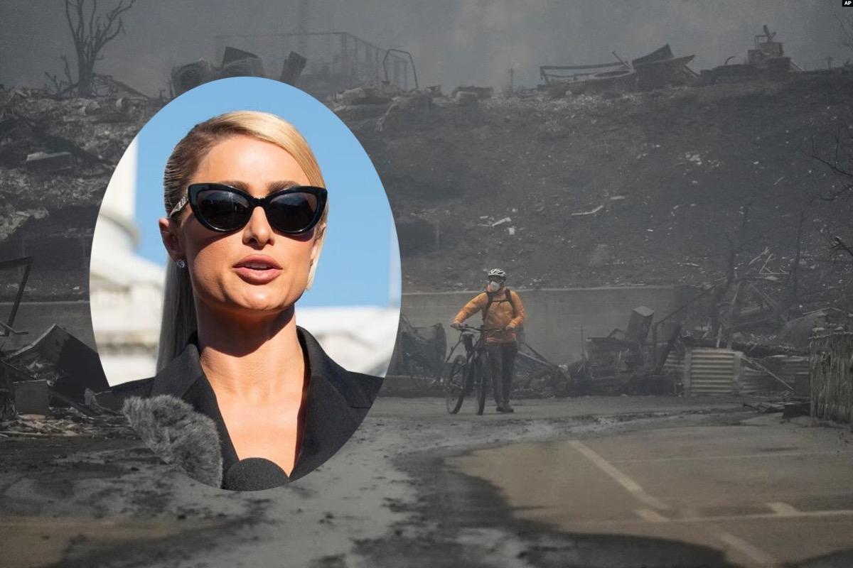 Paris Hilton dona a afectados por incendios en Los Ángeles